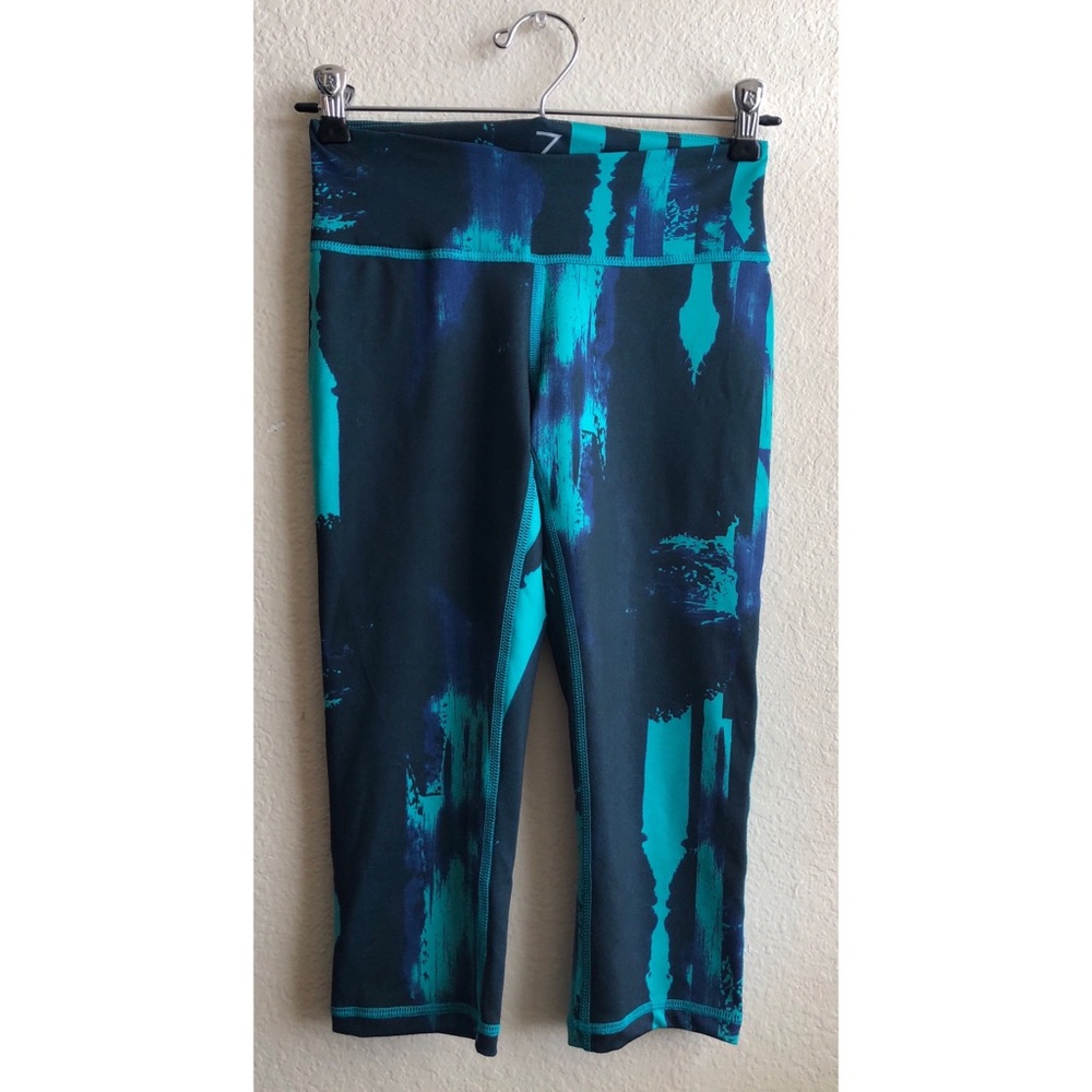 Z By Zella Crop Print Leggings